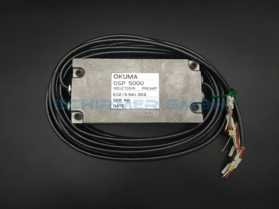 OKUMA OSP 5000 Inductosyn PreAmp E0215-541-002
