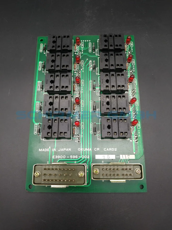 OKUMA CR CARD2 E3900-596-002 Placă releu/interfață