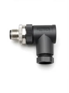 M12 stik 4Pin han vinkel