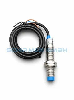 Capteur inductif NPN NC M12 avec câble 3 fils filetage 4 cm