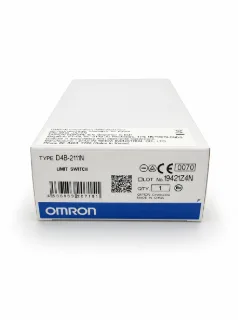 Omron D4B-2111N Safety Switch with Roller Lever, 1 NC + 1 NO