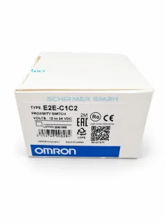 OMRON E2E-C1C2 Inductive Sensor with 2 m Cable, 3-wire