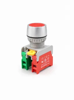 AUSPICIOUS Кнопковий перемикач червоний NC + NO 3A/230VAC 22mm IP65