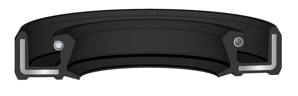 Akseltætning NBR AS 42x65x9 mm