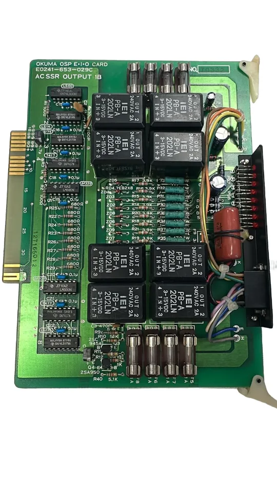 OKUMA OSP-EIO Card AC SSR OUTPUT 1B E0241-653-029-C