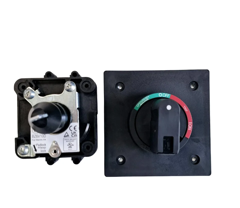 Fuji Electric BZ6V10D Door-Coupled Rotary Operating Handle for G-Twin Circuit Breakers